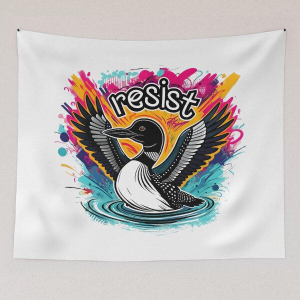 Item preview, minnesota rebel loon Minneapolis Reckless in the Street designed and sold by Uglyandcute.