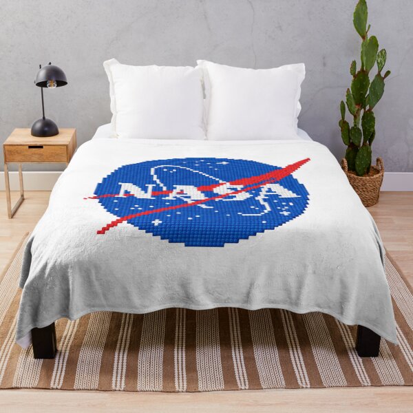 Item preview, NASA Lego Pixel Art Style – Retro Space Brick designed and sold by moyjoystudio.
