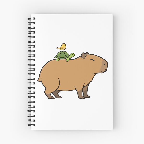 Item preview, Capybara Stacking Friends Cute Animal Pile designed and sold by Petzzz.