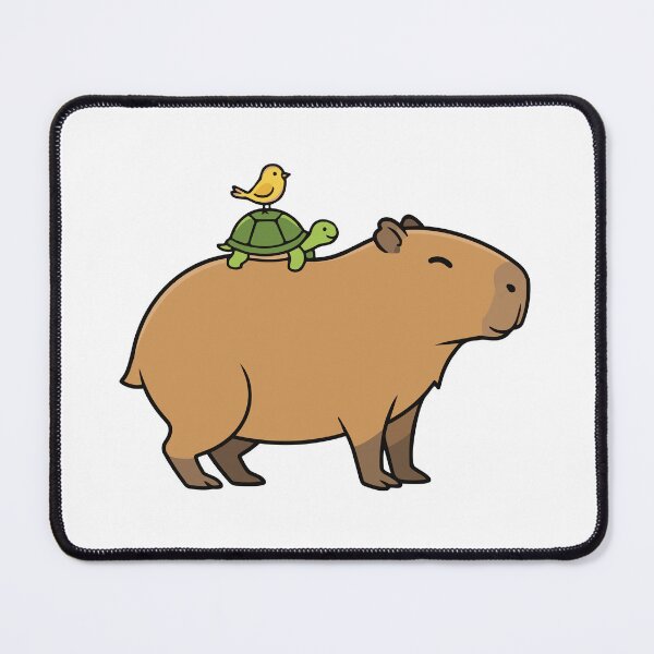 Item preview, Capybara Stacking Friends Cute Animal Pile designed and sold by Petzzz.
