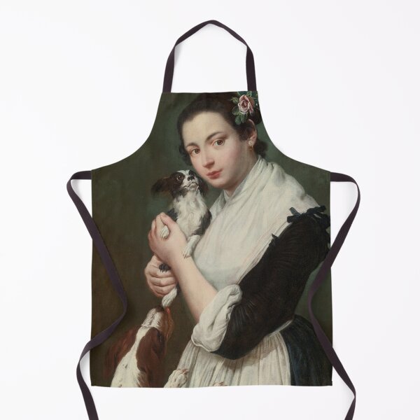 Item preview, Young Women with Two Dogs by Giacomo Ceruti designed and sold by Amanda1775.