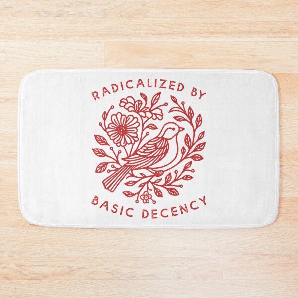 Item preview, Radicalized by Basic Decency Dove Bird Anti Trump Protest designed and sold by Baby-Care.