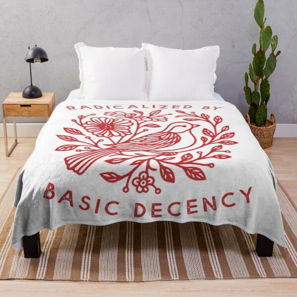 Item preview, Radicalized by Basic Decency Dove Bird Anti Trump Protest designed and sold by Baby-Care.