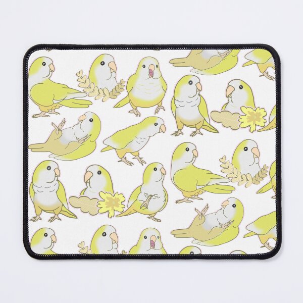 Item preview, Yellow Quaker Parrot Pattern designed and sold by FandomizedRose.