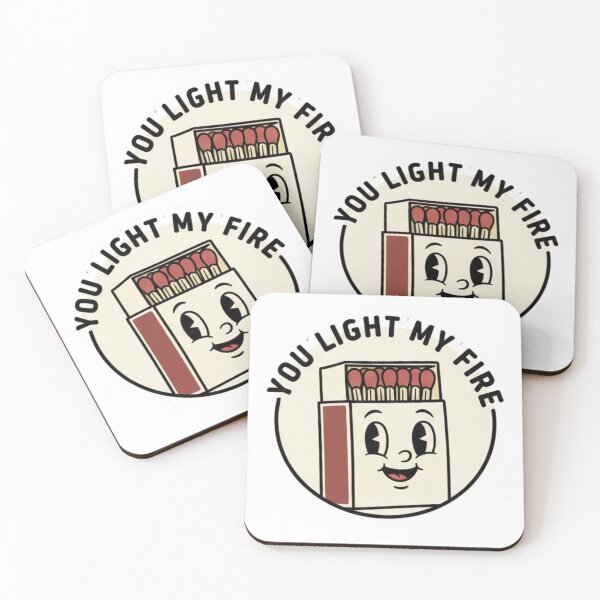 Item preview, Perfect Match Part 1 - You Light My Fire Retro Couple  designed and sold by LaurannaDesign.