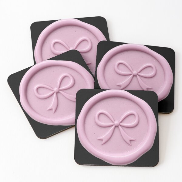 Item preview, Pink Bow wax seal designed and sold by KajalGulgulia.