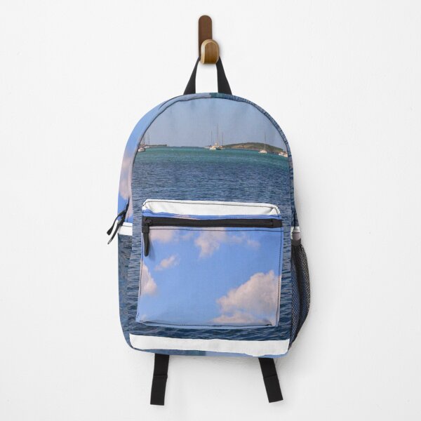 Item preview, Sailboats on a Clear Blue Horizon St. Martin designed and sold by LisaWootenPhoto.