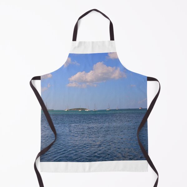 Item preview, Sailboats on a Clear Blue Horizon St. Martin designed and sold by LisaWootenPhoto.