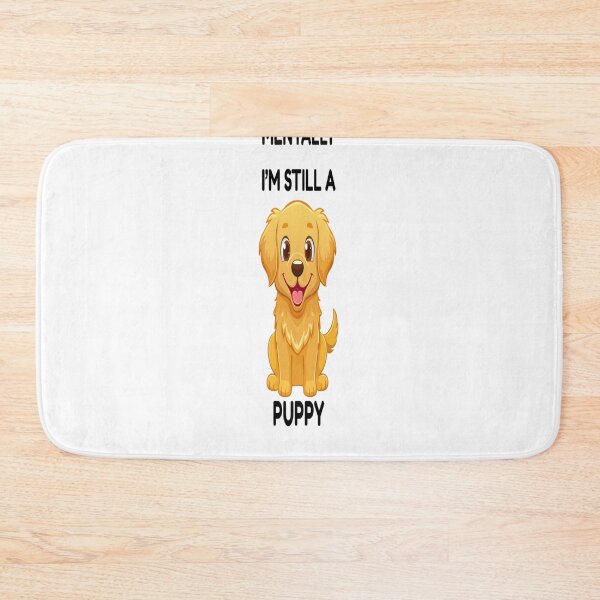 Item preview, Mentally I’m Still a Puppy – Cute Funny Dog Lover Design designed and sold by wearlyy.