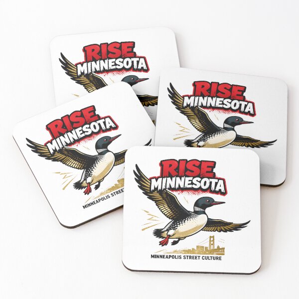 Item preview, minnesota rebel loon Minneapolis Reckless in the Street designed and sold by Uglyandcute.