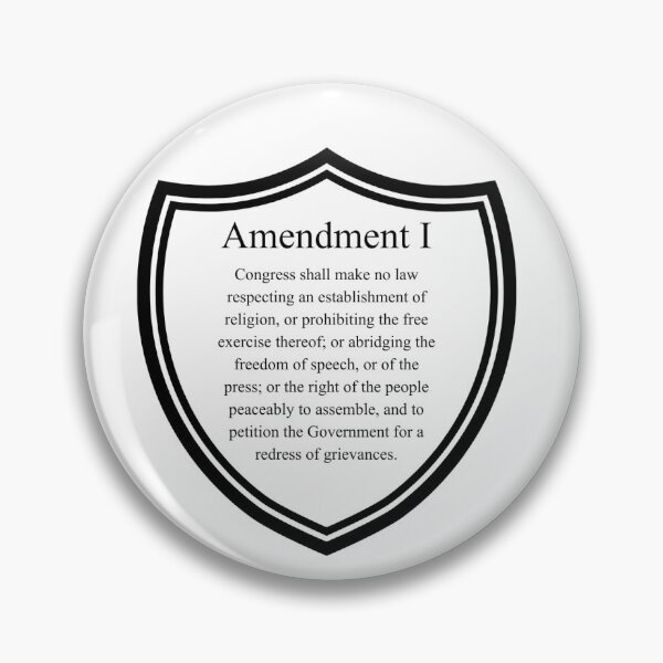 Item preview, Amendment I designed and sold by JeffHeller10.