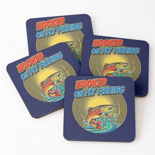 Item preview, Hooked on fly fishing designed and sold by Stefanrajzer.