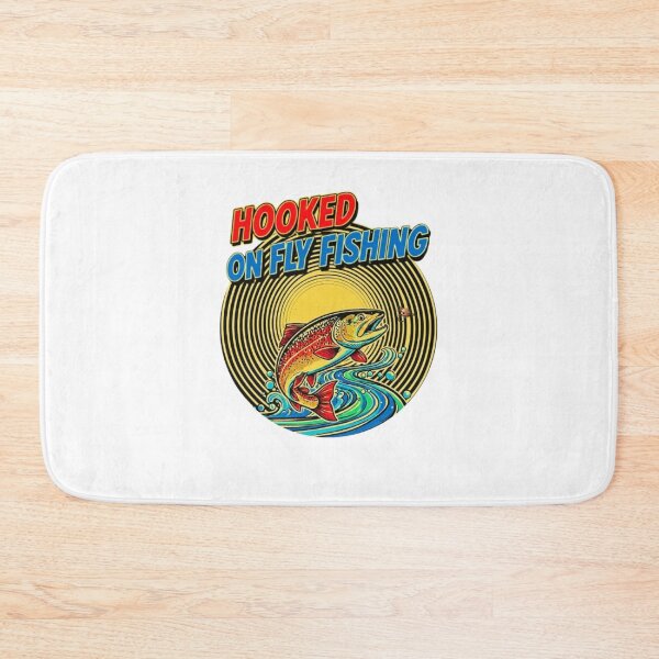 Item preview, Hooked on fly fishing designed and sold by Stefanrajzer.