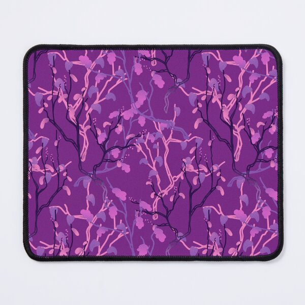 Item preview, Branching Out, lilac and deep purrple surface design pattern, intertwined branches designed and sold by EmmaSB-Designs.