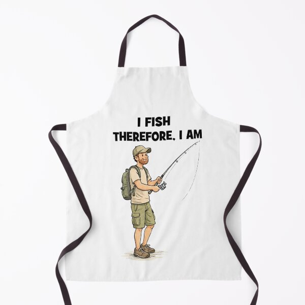 Item preview, I Fish therefore I am designed and sold by Happyoninside.