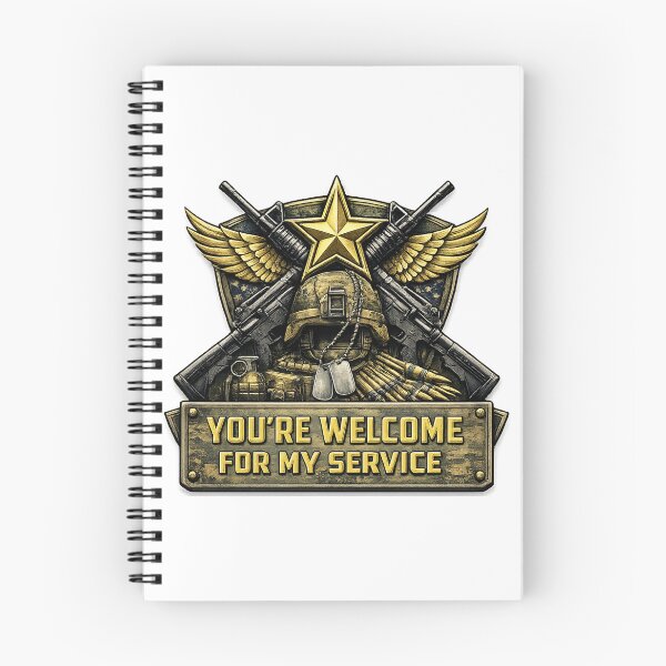 Item preview, Copy of Youre Welcome for My Service – Funny Army Military Humor designed and sold by RogueSymmetry.