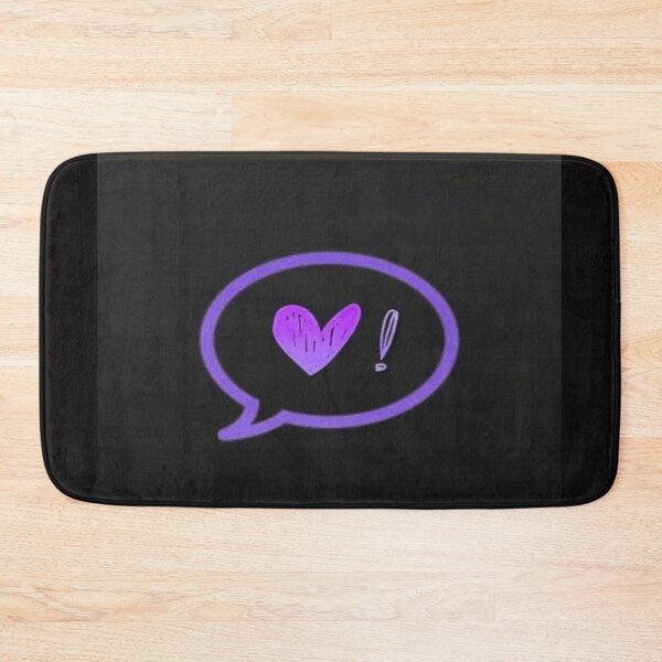 Item preview, Purple Heart Chat Exclamation Artwork  designed and sold by NivyasArtistry.