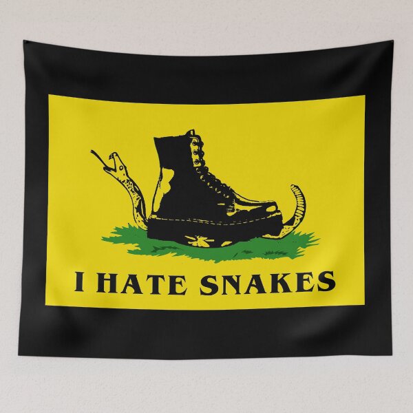 Item preview, I hate snakes designed and sold by remerasnerdas.