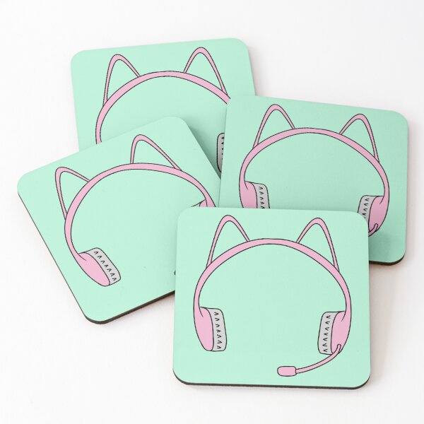 Item preview, Cute Cat Headphones designed and sold by HugSomeNettles.