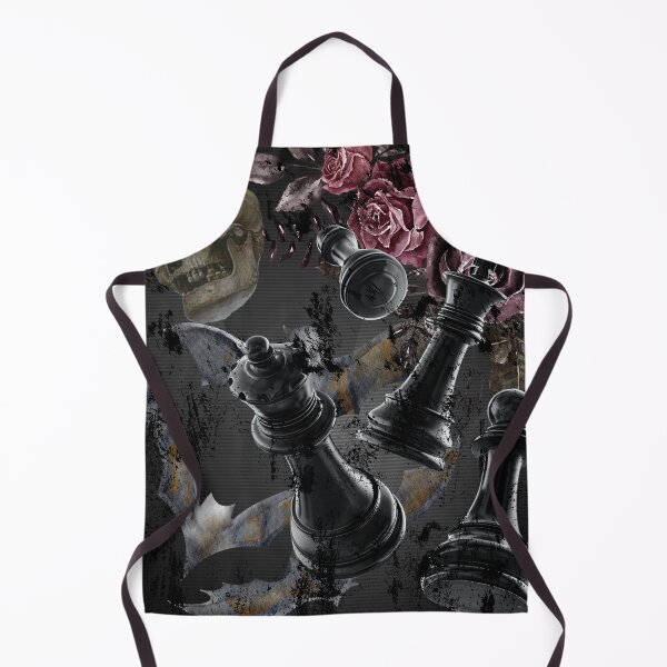 Item preview, Gothic Skull Chess Roses Dark Illustration designed and sold by HIGHSQUARE.