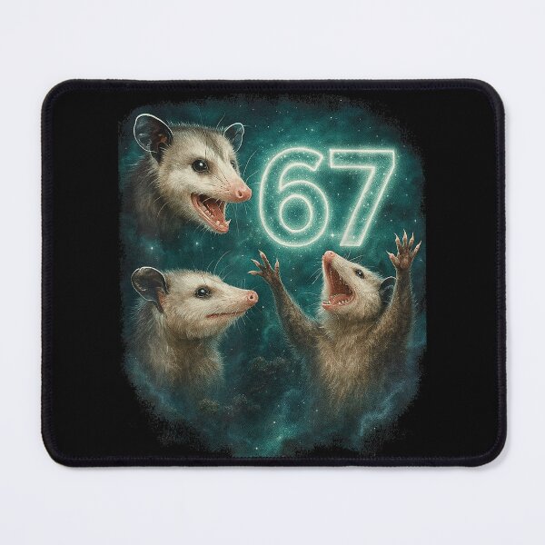Item preview, Opossum Six Seven 6 7 Meme Possum Howling at The Moon 67 , Opossum Gift For Mom Dad Kids designed and sold by Opossum GIFT ★★★★★.