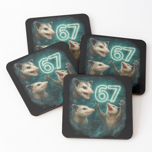 Item preview, Opossum Six Seven 6 7 Meme Possum Howling at The Moon 67  , Opossum Gift For Mom Dad Kids designed and sold by Opossum GIFT ★★★★★.