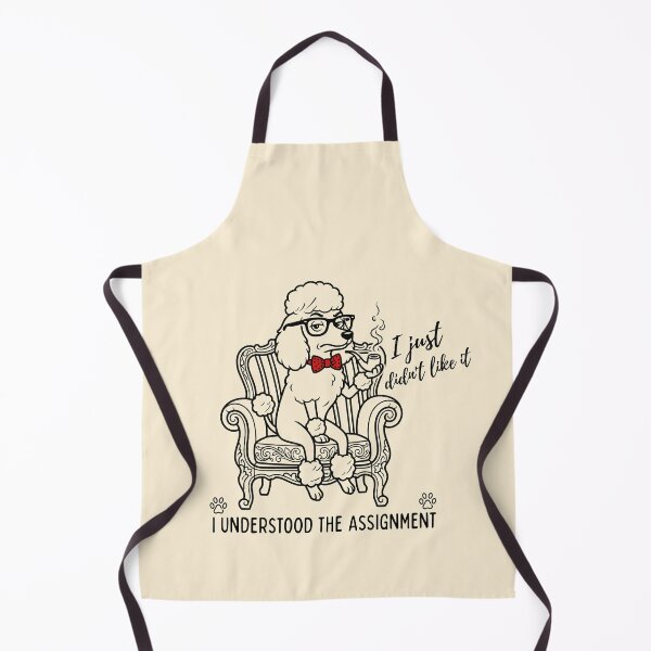 Item preview, Sophisticated Poodle Intellectual Line Art Dog Design. designed and sold by KojourinArt.