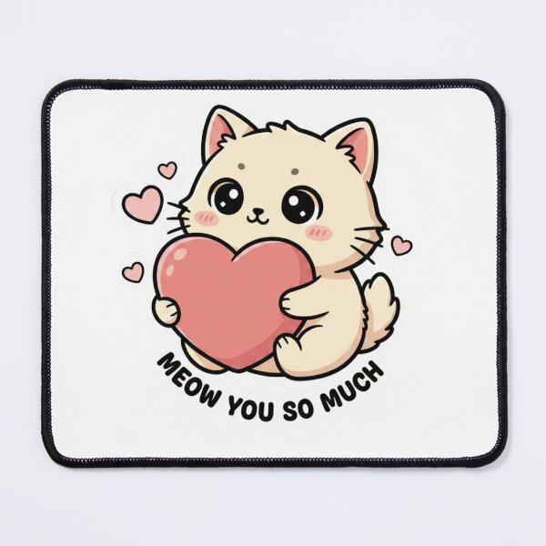 Item preview, Meow You So Much designed and sold by MatzDesign.