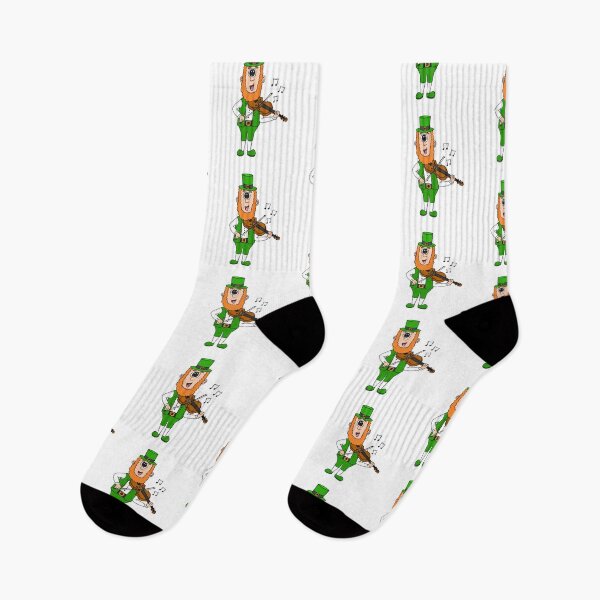 Item preview, Leprechaun Playing Violin, St Patrick's Day Irish Music Funny designed and sold by doodlerob.