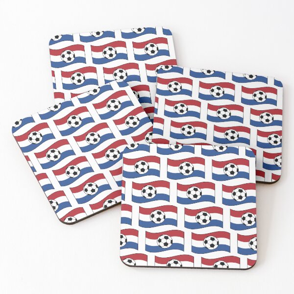 Item preview, Netherlands Soccer Waving Flags designed and sold by VintageStyle.