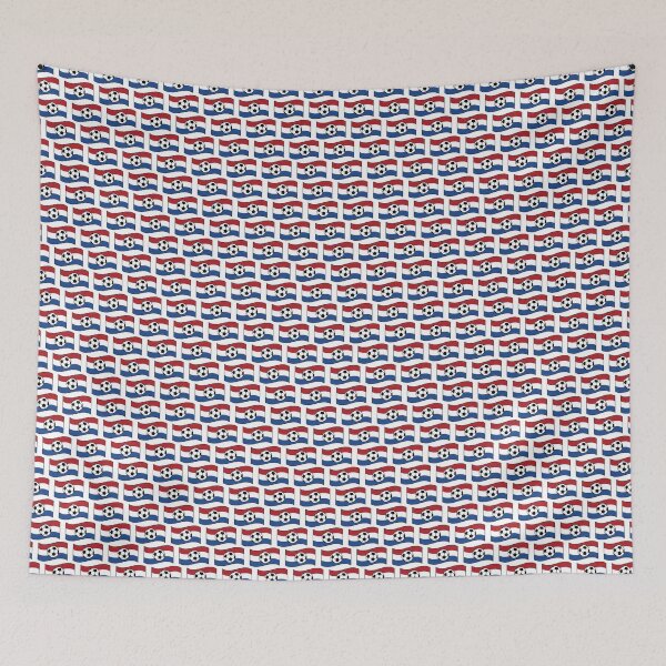 Item preview, Netherlands Soccer Waving Flags designed and sold by VintageStyle.