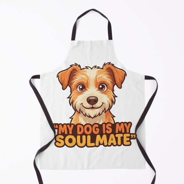 Item preview, My Dog Is My Soulmate | Cute Cartoon Puppy & Pet Lover designed and sold by Tamer ⭐⭐⭐⭐⭐.