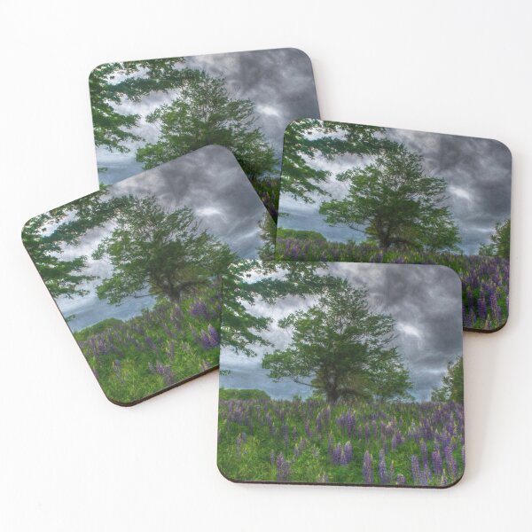 Item preview, Sunset Hill Lupine Field  designed and sold by Wayne King.