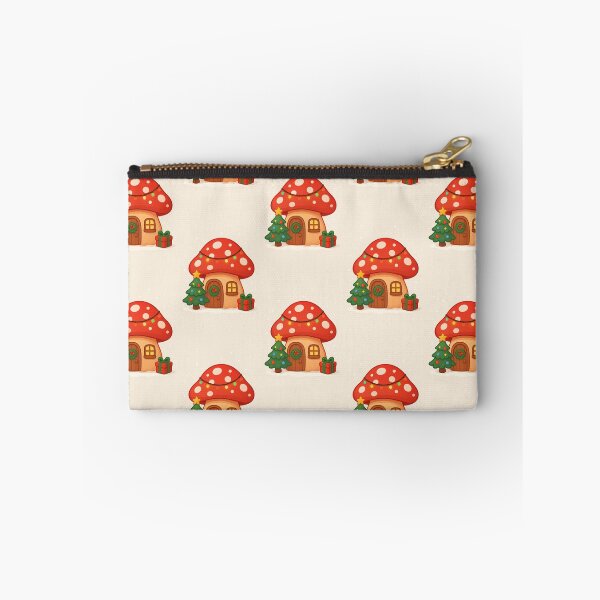 Item preview, Setalian Christmas Habitino Red Mushroom House designed and sold by TexturaPura.