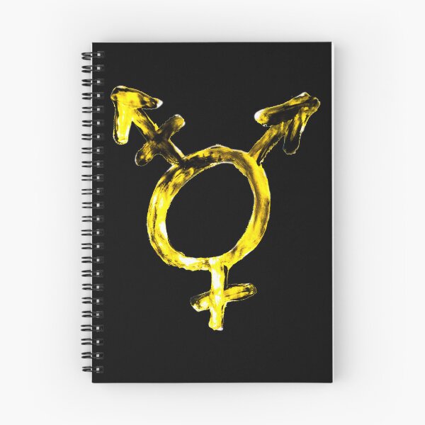 Item preview, Trans symbol in gold designed and sold by stitchling.