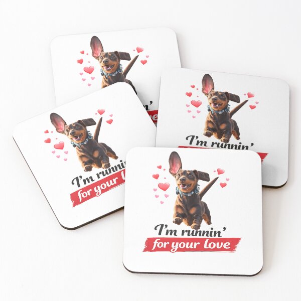 Item preview, I'm runnin' for your love designed and sold by Abi & Emi Core.