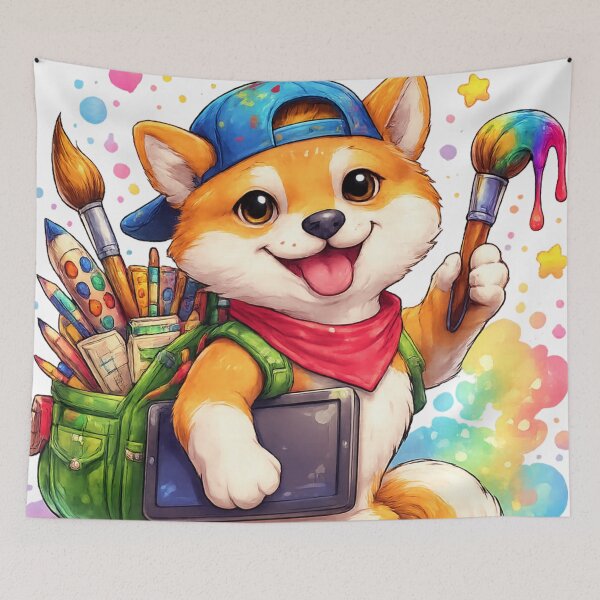 Item preview, Creative Shiba Artist designed and sold by Best-Kept.
