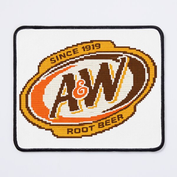 Item preview, Retro Root Beer Brick Pixel Art – Vintage Soda Logo Style designed and sold by moyjoystudio.
