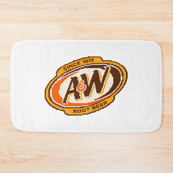 Item preview, Retro Root Beer Brick Pixel Art – Vintage Soda Logo Style designed and sold by moyjoystudio.