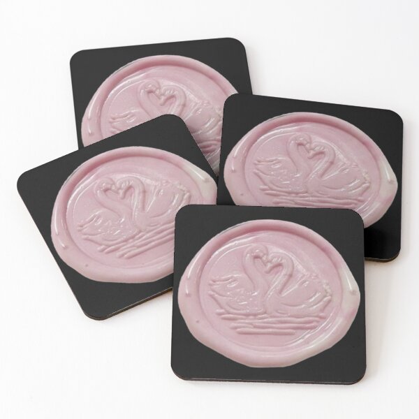 Item preview, Lover Swan wax seal designed and sold by KajalGulgulia.