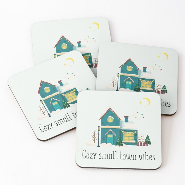 Artikelvorschau, Cozy Small Town Vibes im Winter entworfen und verkauft von Pastel & Punchlines.