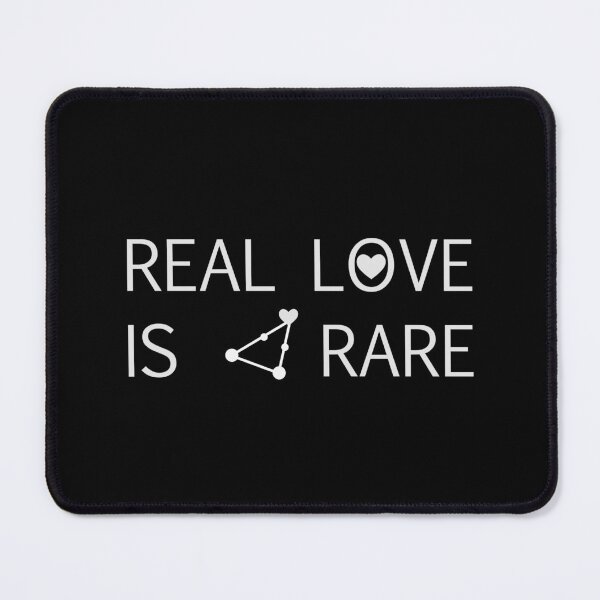 Item preview, Real Love Is Rare – Modern Valentine Minimal Shirt designed and sold by AkuaEra.