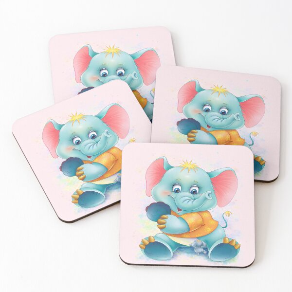 Item preview, Cute Baby Elephant Illustration designed and sold by Natart1004.