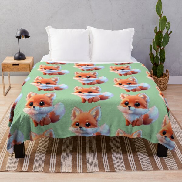 Item preview, Cute baby fox woodland animals art illustration  designed and sold by hollycooper.