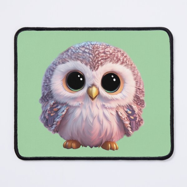 Item preview, Cute baby owl woodland forest animal drawing art illustration  designed and sold by hollycooper.
