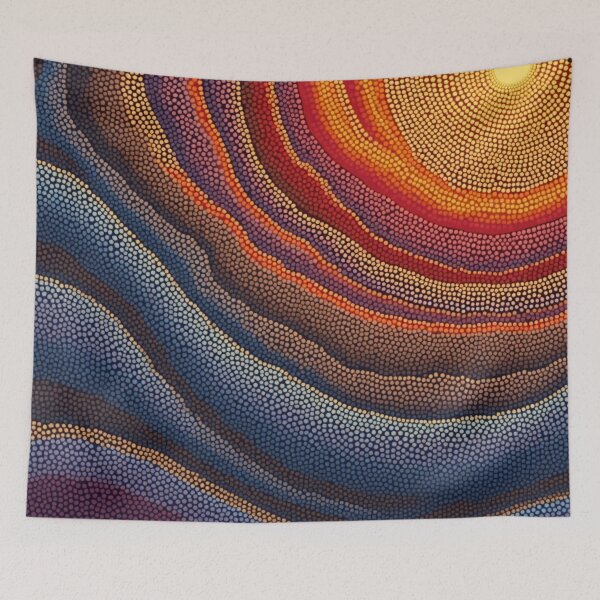 Item preview, Aboriginal Inspired Art - To Sun designed and sold by GrinGalore.