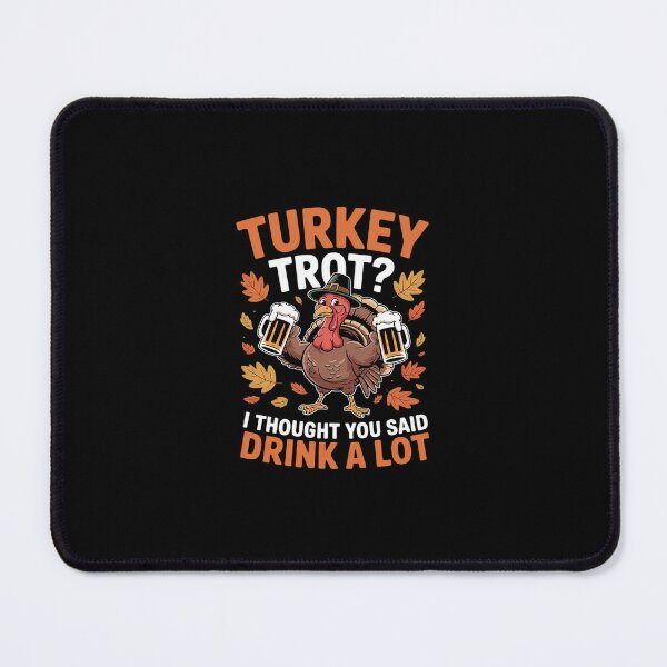 Item preview, Turkey Trot Squad Running Drinking Matching Thanksgiving 2 designed and sold by SyntaxClaw.