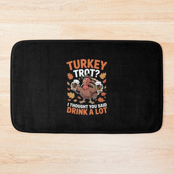 Item preview, Turkey Trot Squad Running Drinking Matching Thanksgiving 2 designed and sold by SyntaxClaw.