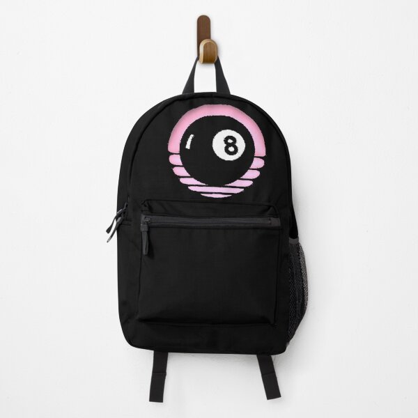 Item preview, A black bowling ball with the lucky number 8 designed and sold by AstronautMerch.