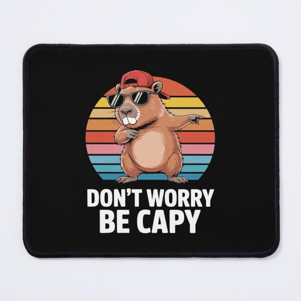 Item preview, Dont Worry Be Capy Rodent Capybara Men Women designed and sold by FadeOfThrone.